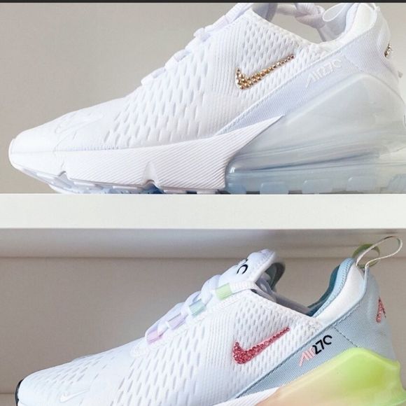Nike air max 270 beige Swarovski